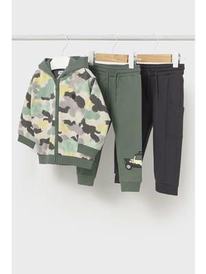 Mayoral Erkek Çocuk 1-4 Yaş Üçlü Eşofman Takımı Yeşil