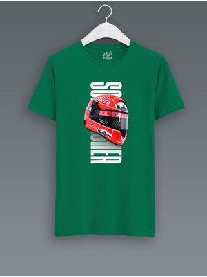 FNBX Schumacher Imzalı Kask T-Shirt