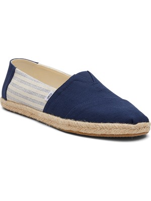 Erkek Espadril / Keten 10019897 Toms Alpargata Rope Navy