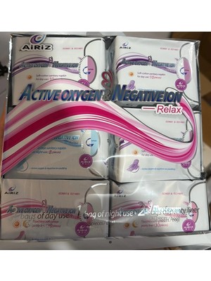 Tiens Airiz Hijyenik Ped 6'lı Paket Kanatlı Uzun Süper Emici Fresh Koku Özelliği