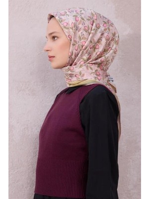 Belli Saf Ipek Eşarp 4212D (T)-04