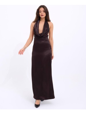 Nnstartshopping  7372 Elbise-Kahve