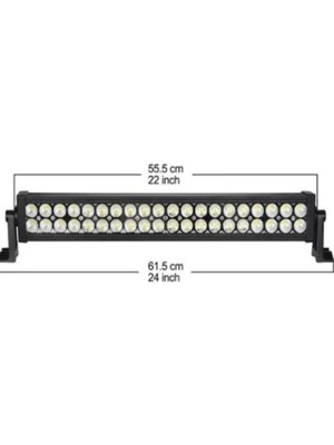 55CM 120W Off Road Dikdörtgen LED Bar Araç Üstü 4x4 LED Projektör Işık
