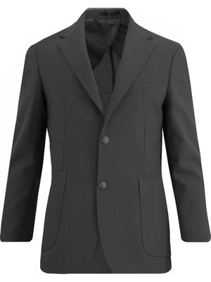 Uki Antrasit Mono Yaka Klasik Ceket