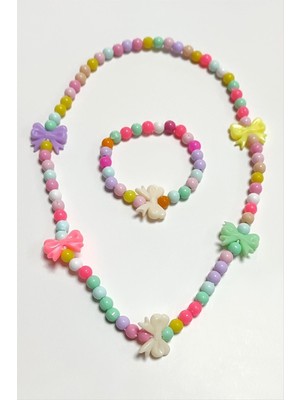 Fantastik Store Fiyong Boncuk Çocuk Set Kolye