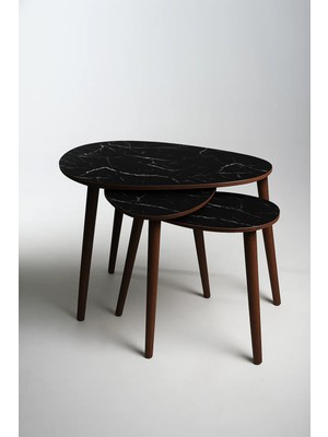 İdek Home İdek Home3'lü Zigon Sehpa  Mdf Paris Model