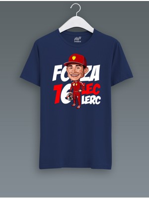 FNBX Forza Leclerc Kırmızı T-Shirt