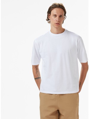 United4 Unıted4 Erkek Beyaz T-Shirt.byz