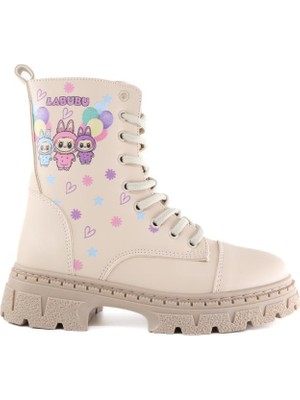 Bücür Ortopedi K106 Labubu Ten Rengi Çocuk Bot