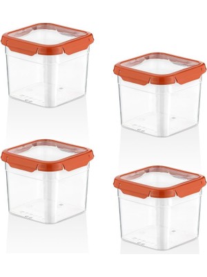 Smartware Smatware 4'lü Set Loxo Sızdırmaz Saklama Kabı 1500 ml