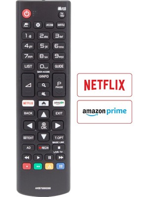 Lg Netflix - Amazon Tuşlu LCD LED Tv Kumanda