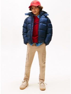 Tommy Hilfiger Lacivert Erkek Çocuk Şişme Mont KB0KB10091C1G