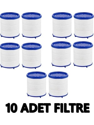 YMV 10 Adet Pas Kireç Tortu Engellleyici Arındırıcı Musluk Batarya Yedek Arıtma Filtresi