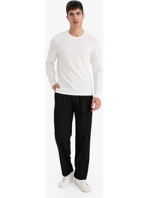 DeFacto Baggy Fit Düz Paça Cepli Pantolon G5314AX25WN