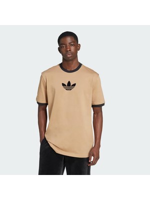 adidas Erkek  Kahverengi  T-shirt Oversize tee JX1516