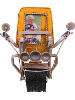 Stumbanng Dekoratif Metal Çerçeve Motosiklet Temalı Hediyelik