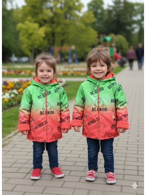 Şimo Butik Kız Erkek Çocuk Unisex Mont Kışlık Spor Içi Mifyonlu Kapüşonlu &kaban & Parka