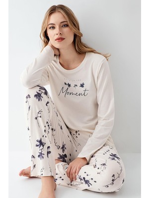 Arnetta Kadın Mevsimlik Pijama Takım, %50 Modal %50 Pamuk