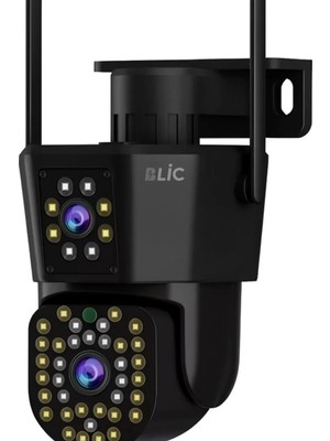 Mena Rise Ip Kamera 2+2 Mp 4mp 1080P Ultra Hd Hareketli Sensör Dış Ortam Ip Kamera Speed Dome Akıllı Ip Çift Kamera ( Lisinya )
