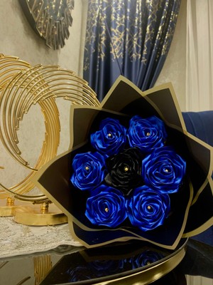 7li, Mavi ve Siyah Renk Sonsuzluk Söz, Nişan Solmayan Gül Buketi