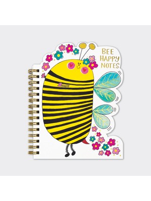 Smiggle Rachel Ellen - Vızıldayan Arı Şeklinde Tel Ciltli Defter
