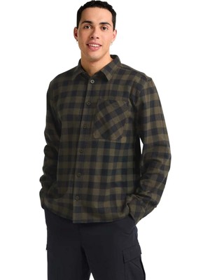 Jack Wolfskin Lite Flannel Shirt Erkek  Gömlek