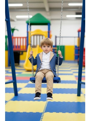 FRM Erkek Çocuk Şık Takım Ceket Gömlek ve Pantolon Kombinasyonu Kaliteli Şık Rahat