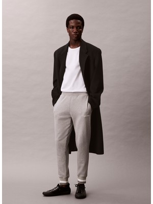 Calvin Klein Jeans Relaxed Gri Erkek Eşofman Altı LVGMF5P708P7A Knıt Jogger
