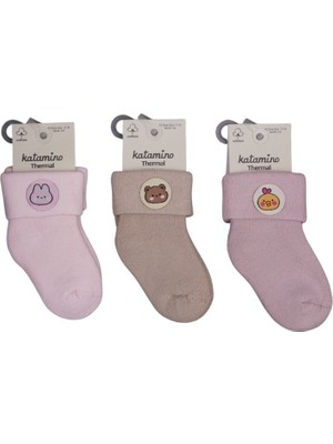 Nessi World Nessiworld Nesrin Anessiworldesuarlı Kız Bebek Havlu Soket Çorap K45902 Asorti