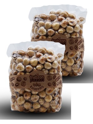 Trabzon Pazarı Çifte Kavrulmuş Fındık Içi 2x250 Gr