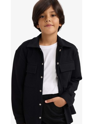 DeFacto Polo Yaka Ceket Erkek Çocuk G3750A825AU