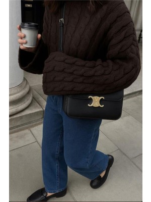 Touche Beli Lastikli Denim Pantolon Açık Denim