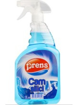 Prens Cam Silici Sprey 1 Litre – Pencereler ve Aynalar Için Etkili Temizlik