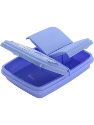 3 Bölmeli Plastik Beslenme Kabı | Okul Için Pratik ve Güvenli