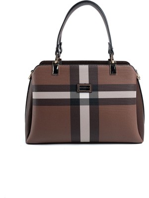 Silver & Polo Koyu Kahve SP972 Kadın El Çantası