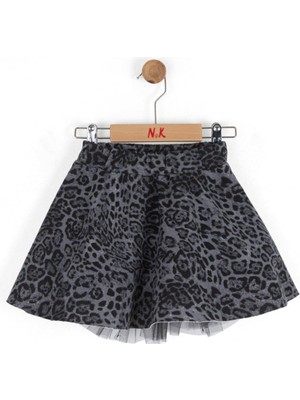 Nk Kids Kız Çocuk 1-4 Yaş Tüllü Balon Etek Antrasit