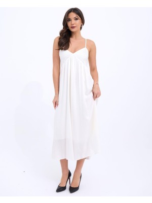 Nnstartshopping  7322 Elbise-Ekru