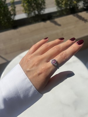 El Işi Tasarım Yakut Taşı Yüzük