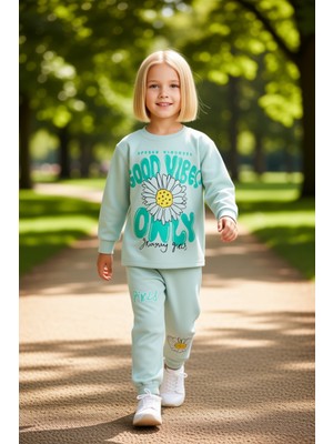 PayBuy Kız Çocuk Pamuklu Rahat Pijama Takımı Çiçekli Tasarım ve Konforlu Giyim Kaliteli Şık Rahat