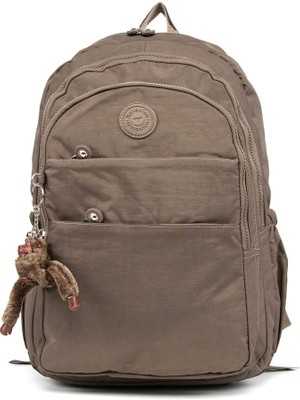 Necati Çanta Çok Gözlü Maymun Figürlü Kırınkıl Sırt Çantası