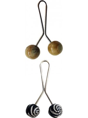 MiraLive 2 Adet Tesettür Eşarp ve Şal Klipsi Set 11