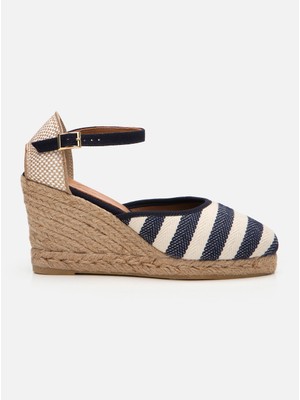 Su Espadril Asta Kadın Dolgu Topuklu Espadril