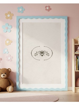 Fuart.Co Arı Vintage Dijital Baskı Vintage Poster (Çerçevesiz) VIFU