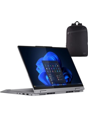 Lenovo Thinkbook 14 2-In-1 G4 Iml Ultra 7-155U 32-Gbddr5 2 Tbssd Intel Graphics 14" Wuxga Windows 10 Pro + Hmf Sırt Çantası 21MX002VTRHMF67