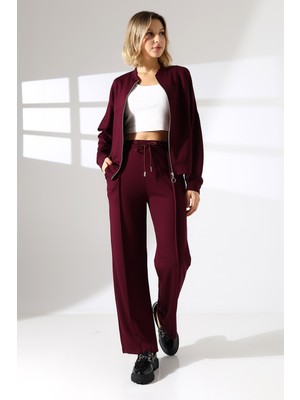 Lubiti Kolej Yaka Fermuarlı Oyşo Modal Ikili Takım