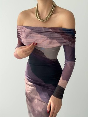 Nnstartshopping  Sevilla Madonna Yaka Tül Elbise