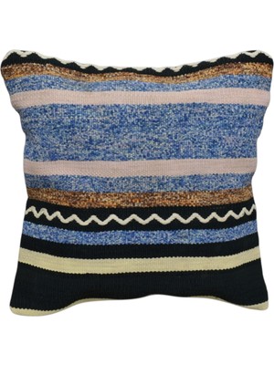 Kilim Antik El Dokuma Kilim Kırlent Yastık Kılıfı 0261 - Yeni - Çok Renkli