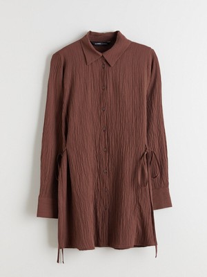 LC Waikiki Cey Yeni Sezon Dokulu Kadın Gömlek TUNIK_8684691508926