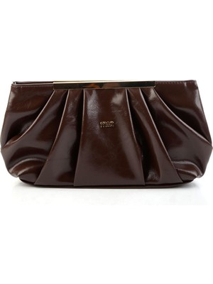 Bambi Kahve Kadın Portföy C06650265042 Kırışık Tasarım Şık Görünüm ve Ergonomik Kullanım