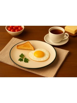 M'art Home Sesamos 6 Lı Pasta Seti- 21 Cm. Petrol Yeşili